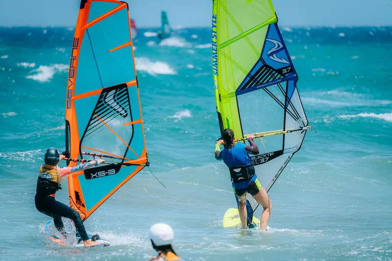 Sail with the pros — Gran Canaria, Pozo Izquierdo — photo by Rafa Soulart