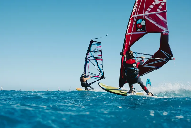 Sail with the pros — Gran Canaria, Pozo Izquierdo — photo by Felix Volkhardt