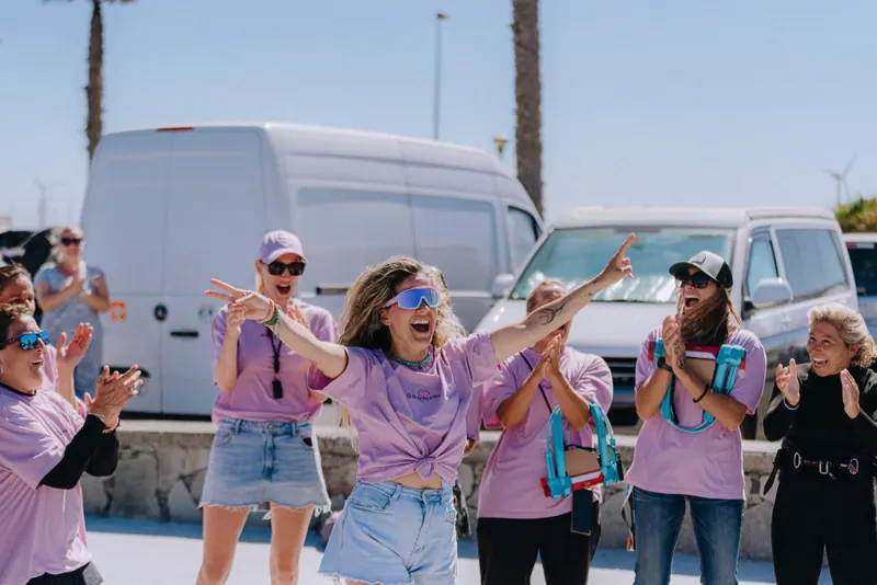 Sail with the pros — Gran Canaria, Pozo Izquierdo — photo by Rafa Soulart