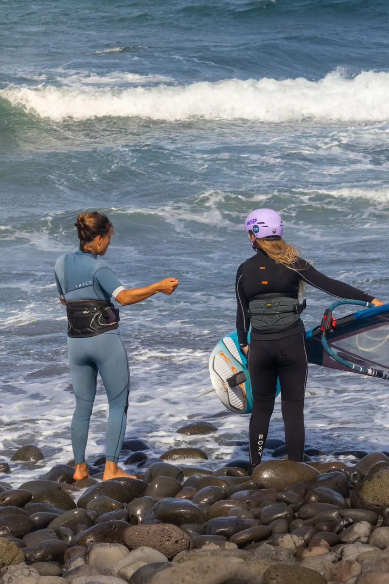 Sail with the pros — Gran Canaria, Pozo Izquierdo — photo by Karolina Zachowska