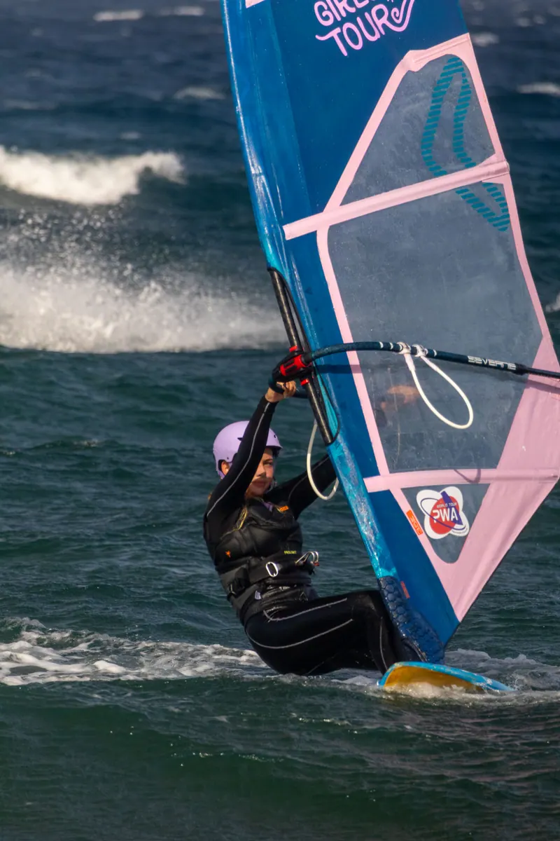 Sail with the pros — Gran Canaria, Pozo Izquierdo — photo by Karolina Zachowska
