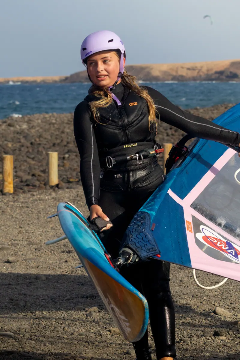 Sail with the pros — Gran Canaria, Pozo Izquierdo — photo by Karolina Zachowska