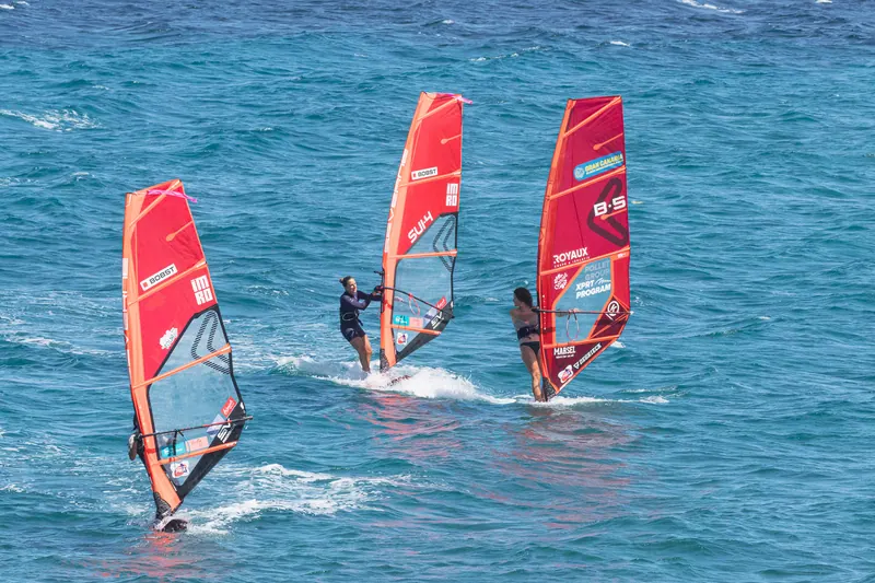 Sail with the pros — Gran Canaria, Pozo Izquierdo — photo by Inna Bru
