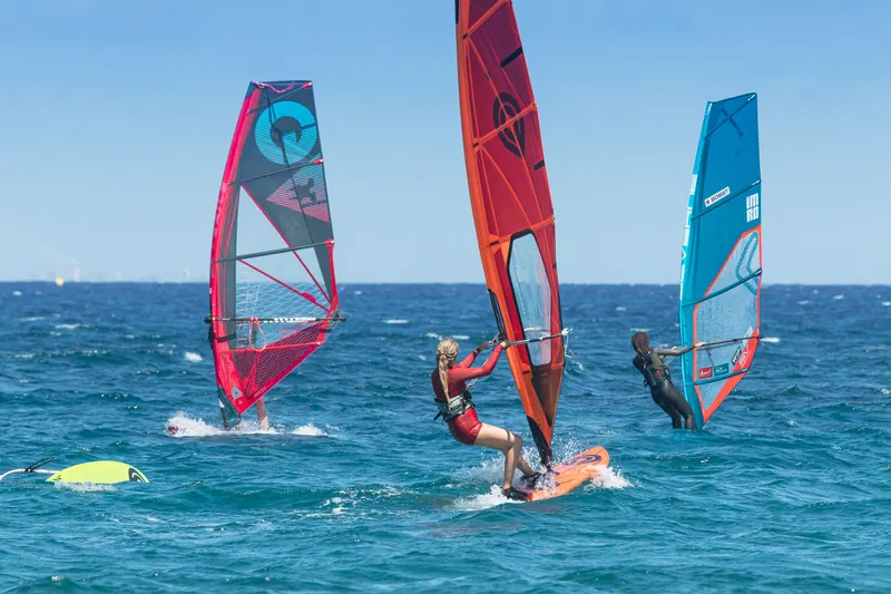 Sail with the pros — Gran Canaria, Pozo Izquierdo — photo by Inna Bru