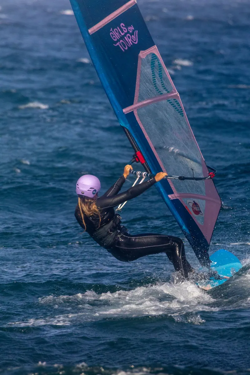 Sail with the pros — Gran Canaria, Pozo Izquierdo — photo by Karolina Zachowska