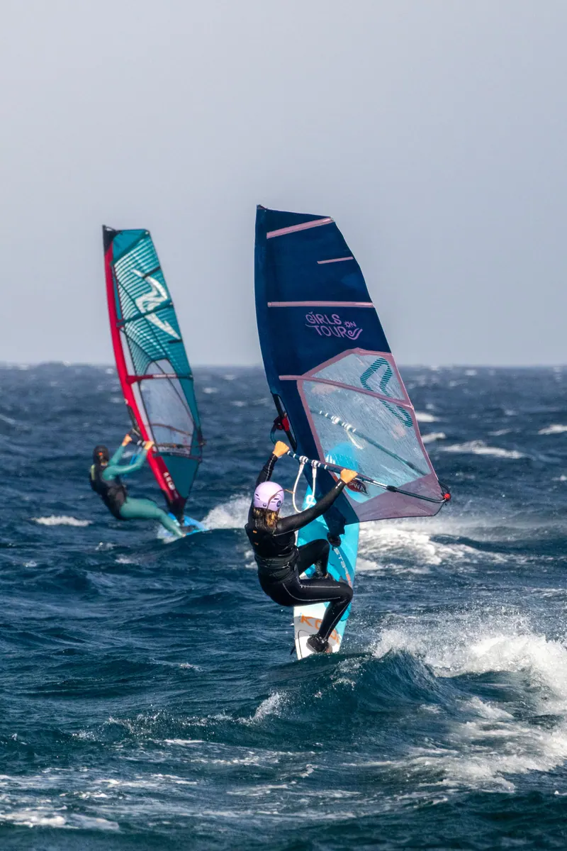 Sail with the pros — Gran Canaria, Pozo Izquierdo — photo by Karolina Zachowska