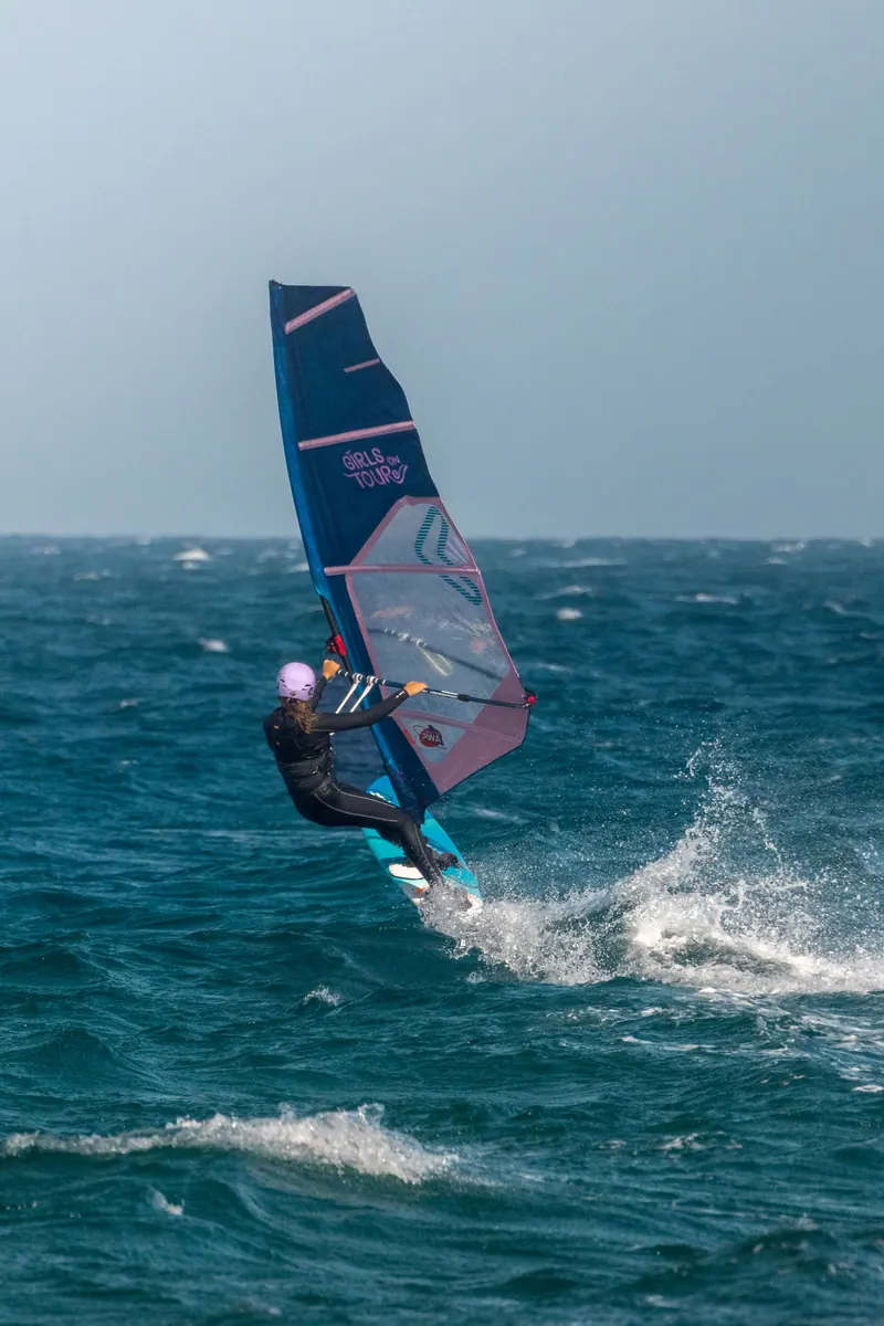 Sail with the pros — Gran Canaria, Pozo Izquierdo — photo by Karolina Zachowska